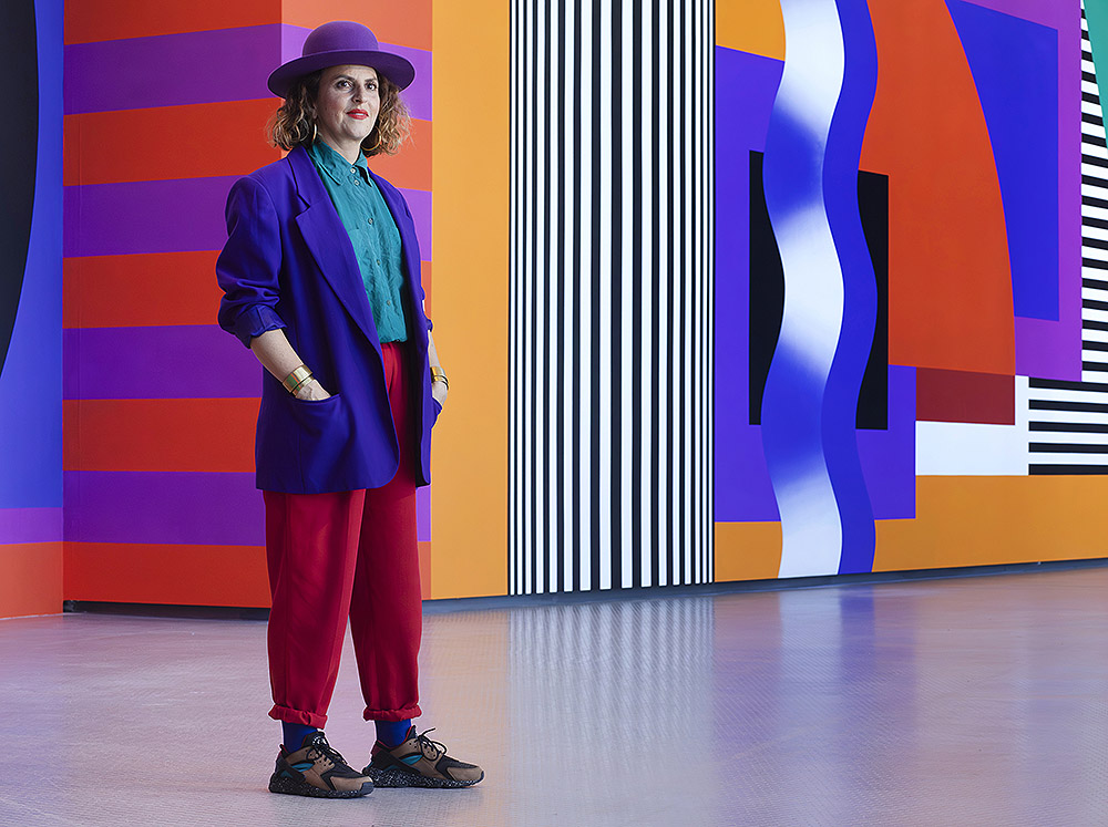 La artista Camille Walala presenta su universo pop en Ibiza