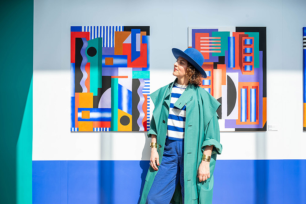 La artista Camille Walala presenta su universo pop en Ibiza