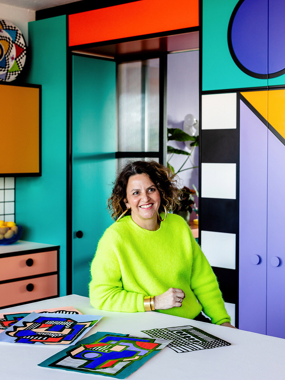 La artista Camille Walala presenta su universo pop en Ibiza