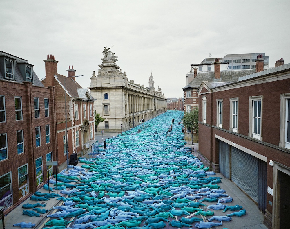 Spencer Tunick vendrá a Gran Canaria a gritar con colores