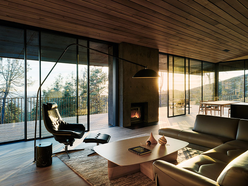 Vivir con el riesgo: Faulkner Architects proyecta Pine Flat
