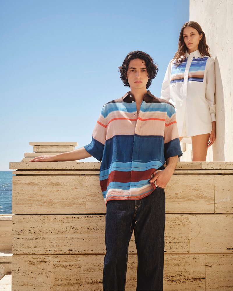 Fendi nos da una masterclass de estilo mediterráneo