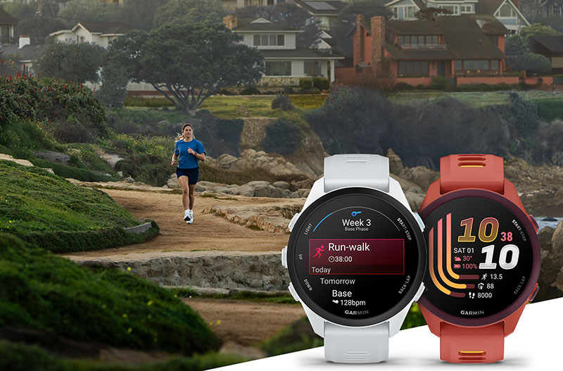 Forerunner 70 y 170 de Garmin impulsan cada paso en carrera