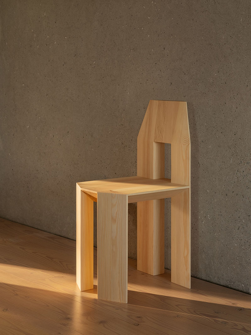 Min Chair, la simplicidad extrema de Max Lamb y Hem