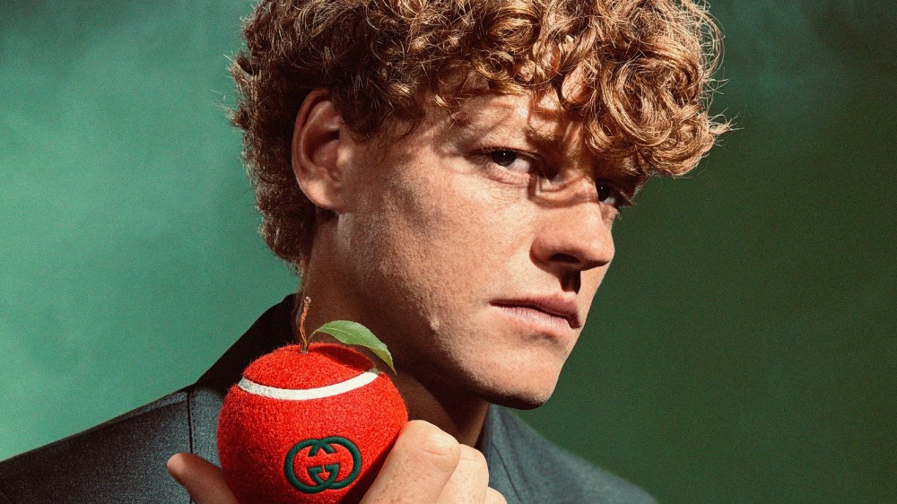 Jannik Sinner y su amor por el tenis (y Gucci, claro)