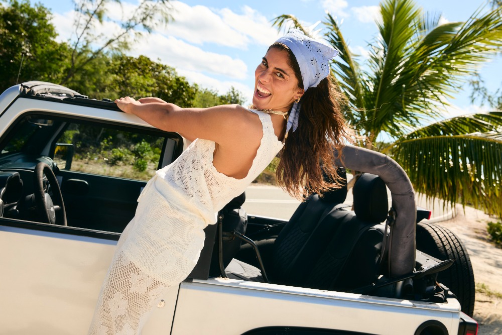 Sara Baceiredo x Women’secret: swimwear libre y natural
