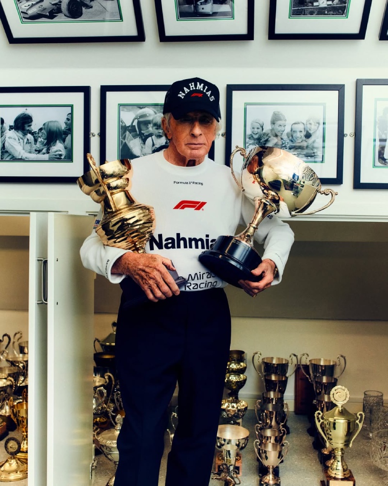 Nahmias canaliza la estética retro de la Formula 1