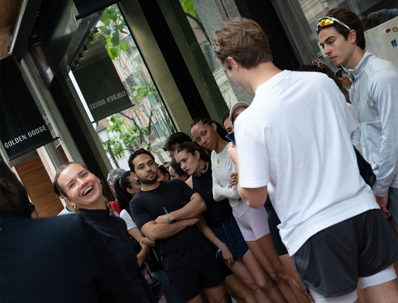Golden Goose une a runners y fashionistas en su tienda