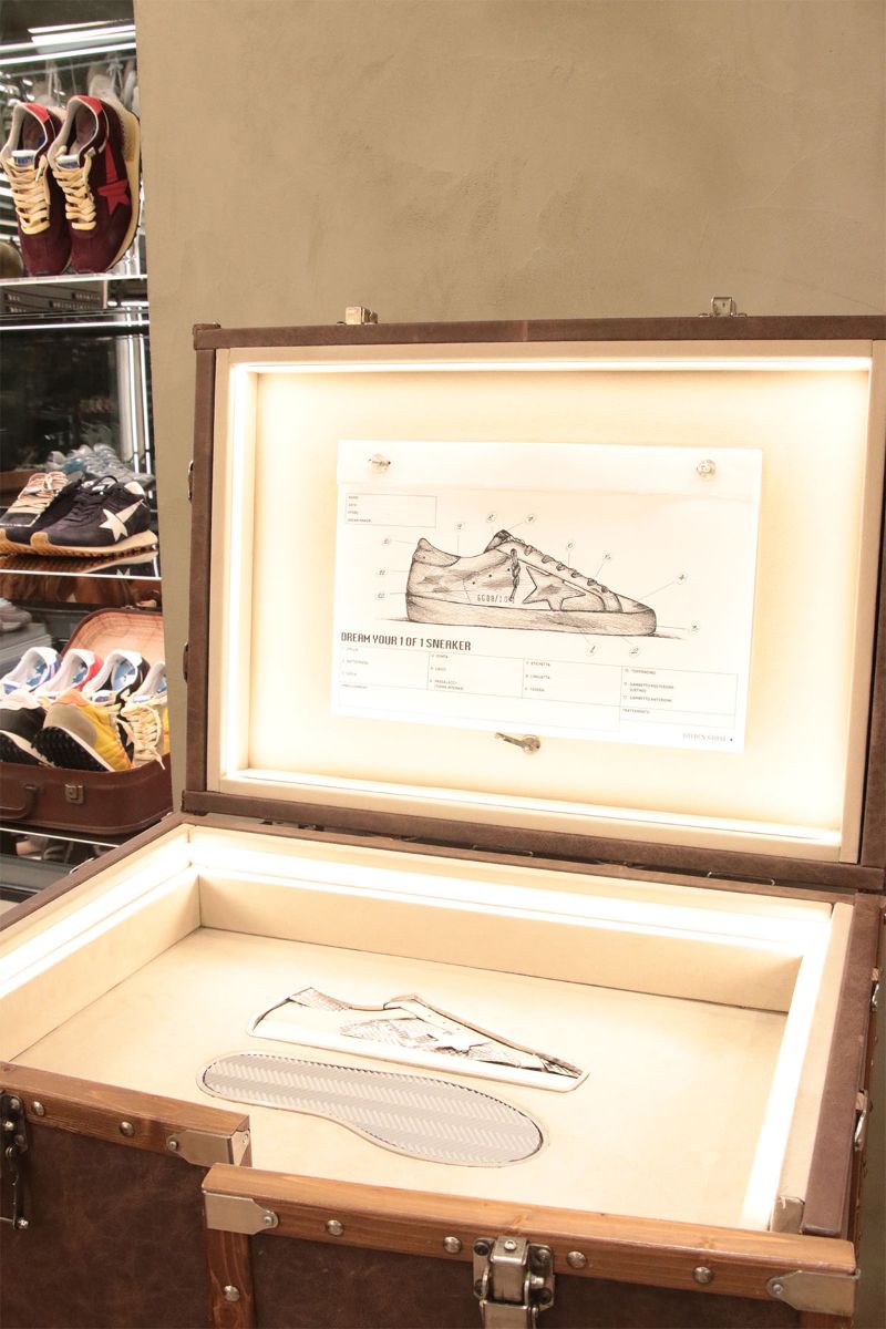 Golden Goose une a runners y fashionistas en su tienda
