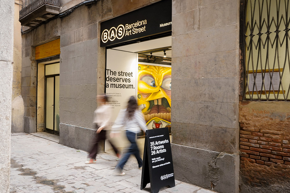BAS Museum: el arte urbano encuentra su hogar en Barcelona