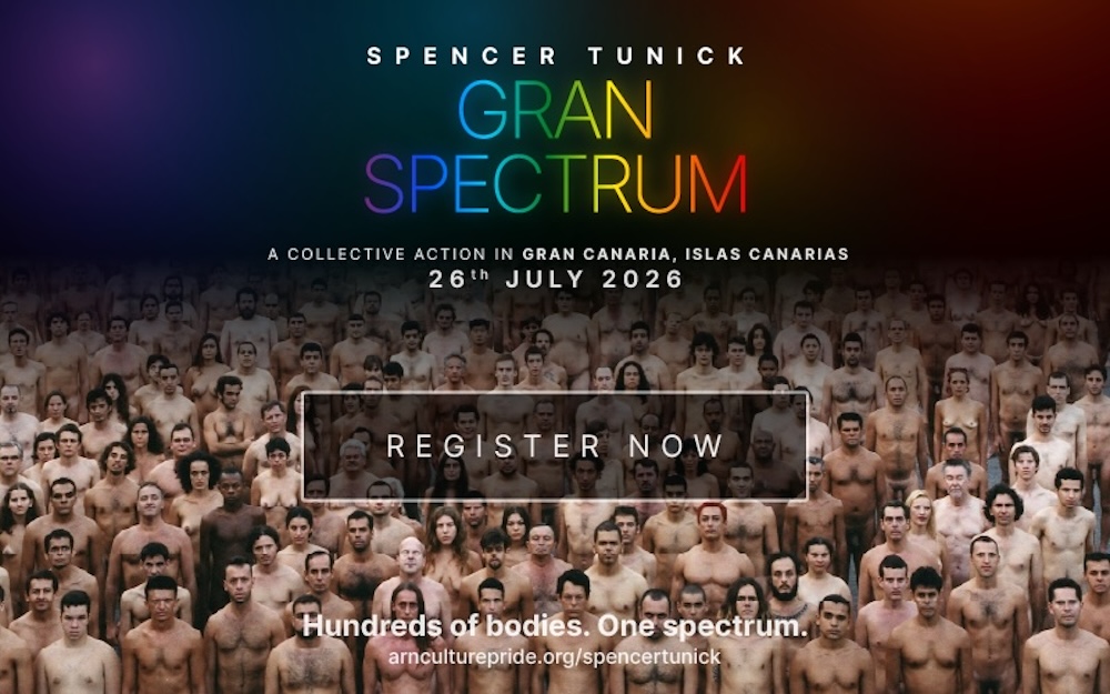 Spencer Tunick vendrá a Gran Canaria a gritar con colores