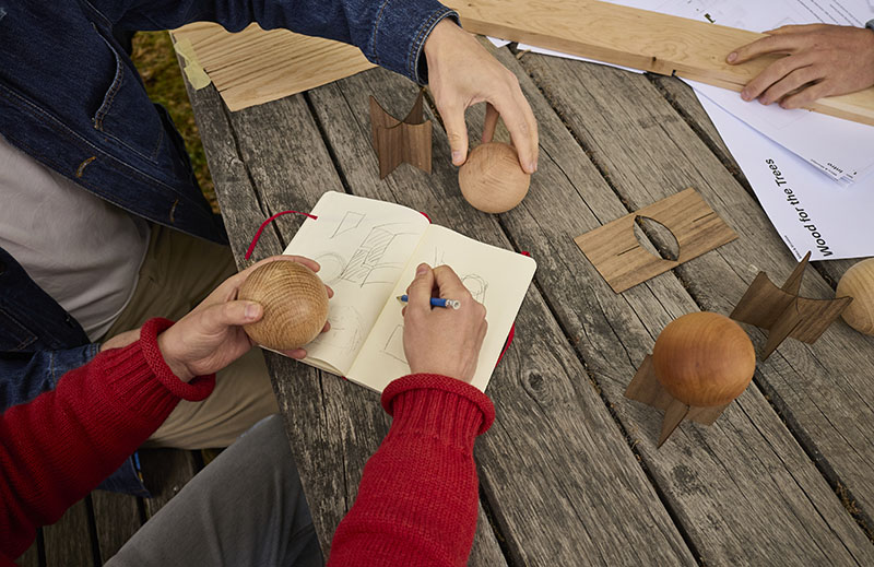 AHEC x Mitre & Mondays: el bosque y su materialidad