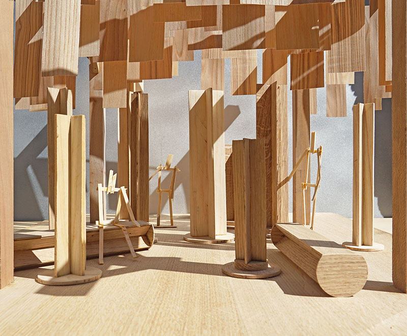 AHEC x Mitre & Mondays: el bosque y su materialidad