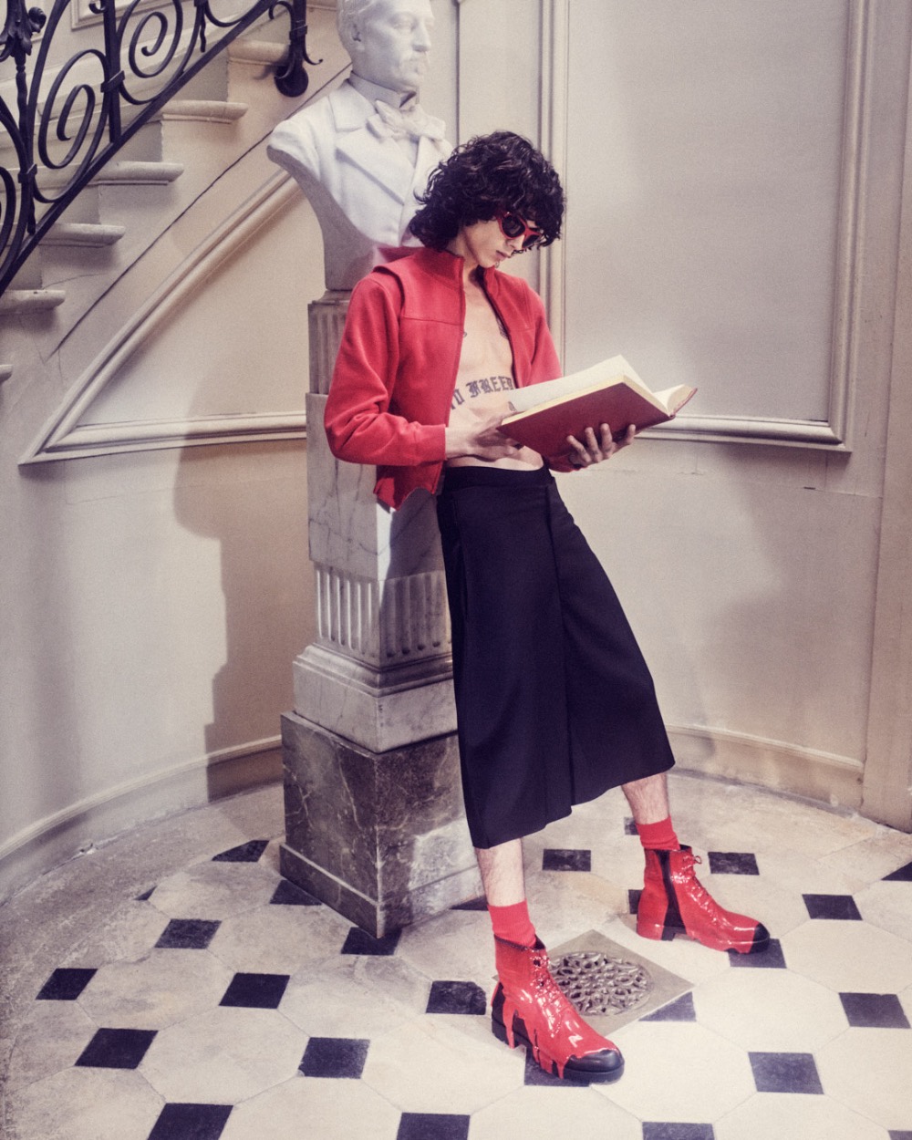 Jaden Smith materializa su visión para Christian Louboutin