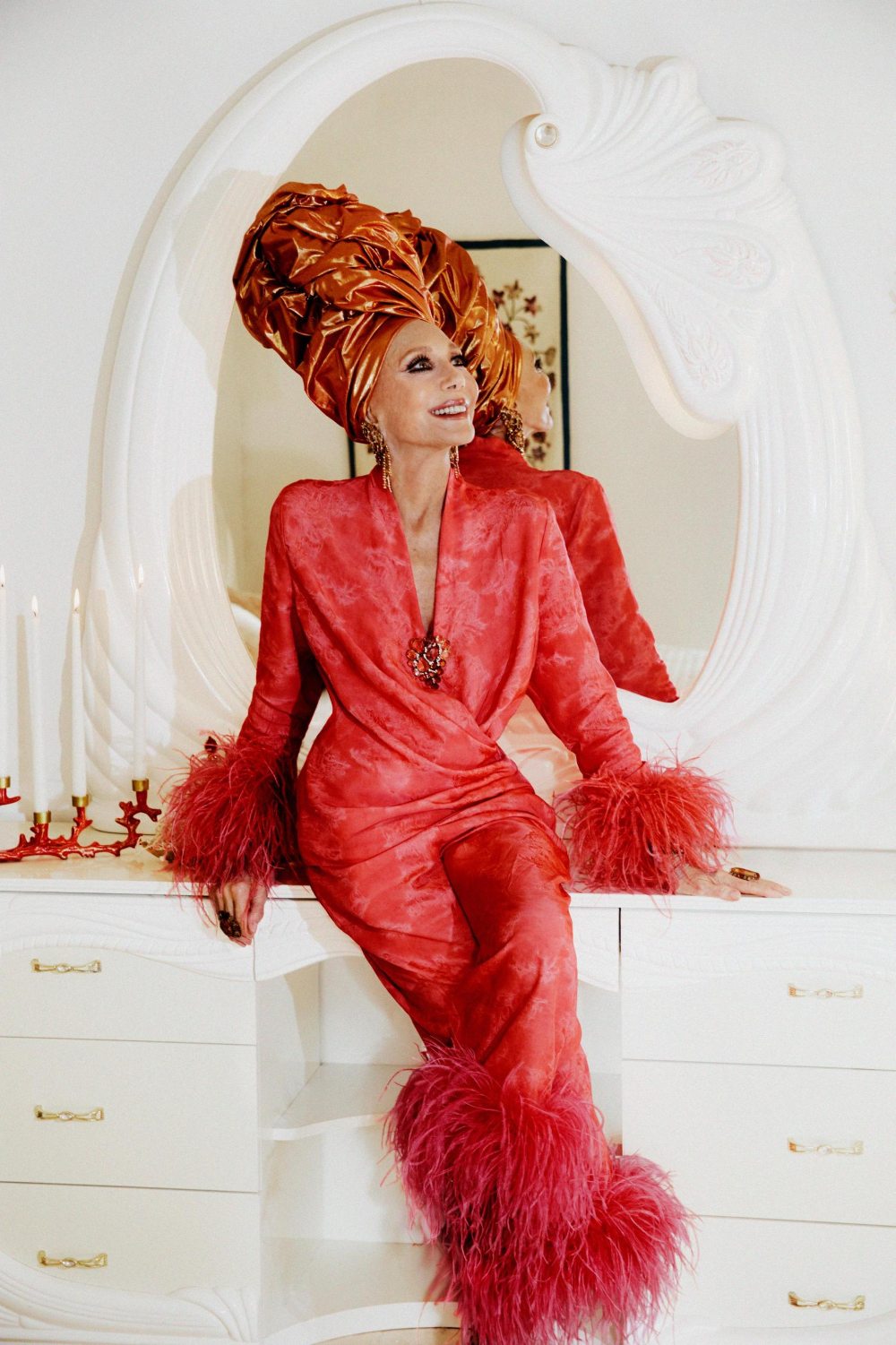 Marisa Berenson, la it girl de los 70 que colabora con Zara