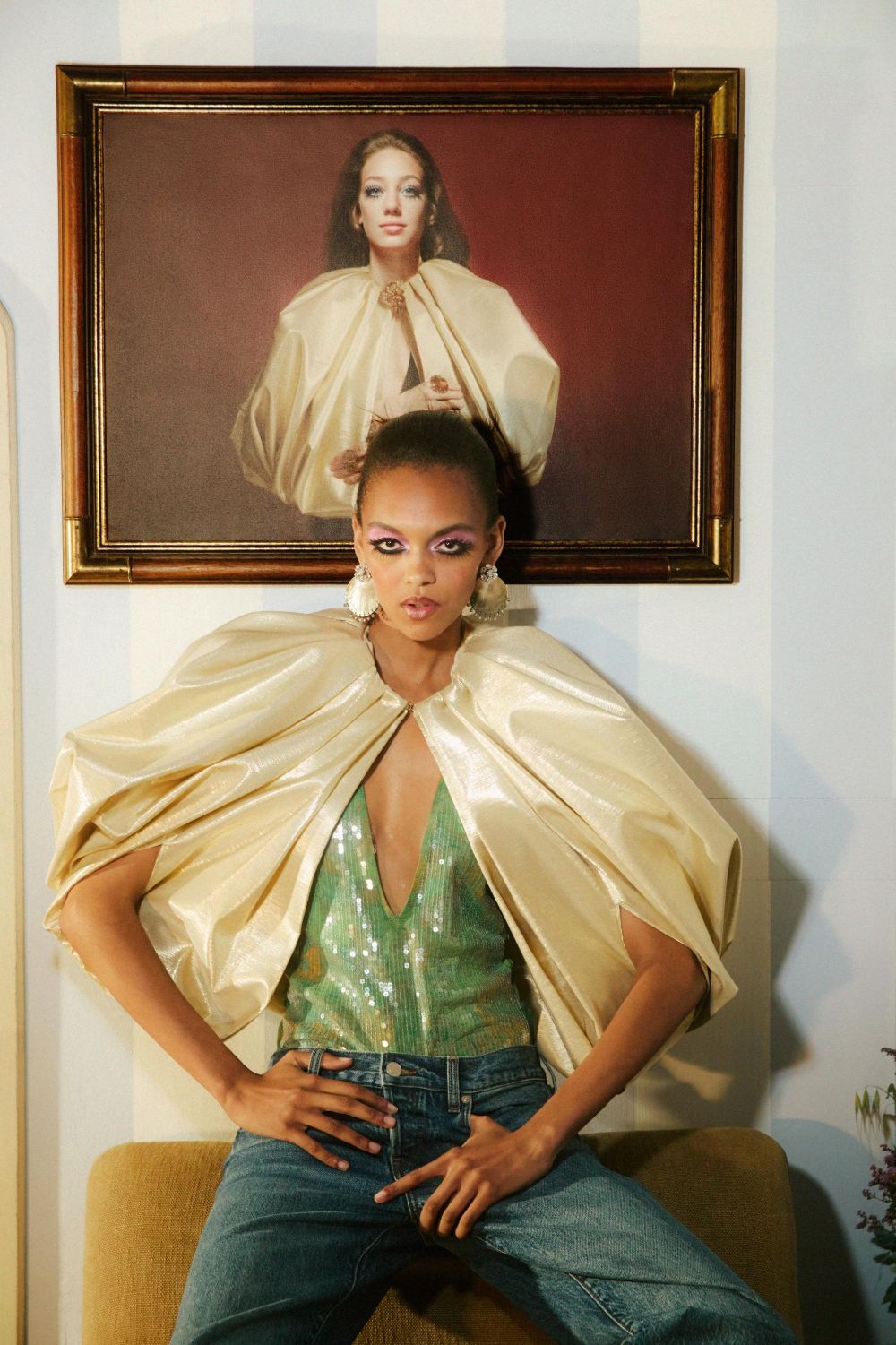 Marisa Berenson, la it girl de los 70 que colabora con Zara