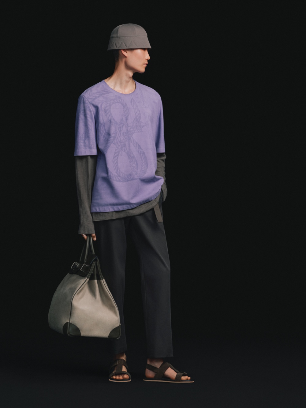Hermès transiciona entre Nichanian y Wales Bonner con SS27