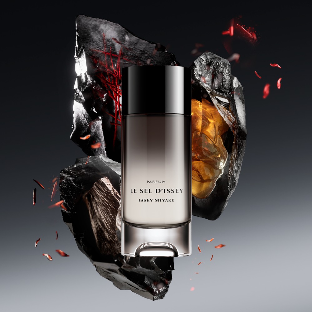Issey Miyake amplía su perfume masculino con sal y cuero