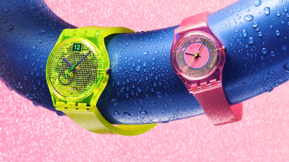 Swatch inyecta nuevos colores a sus iconos para verano