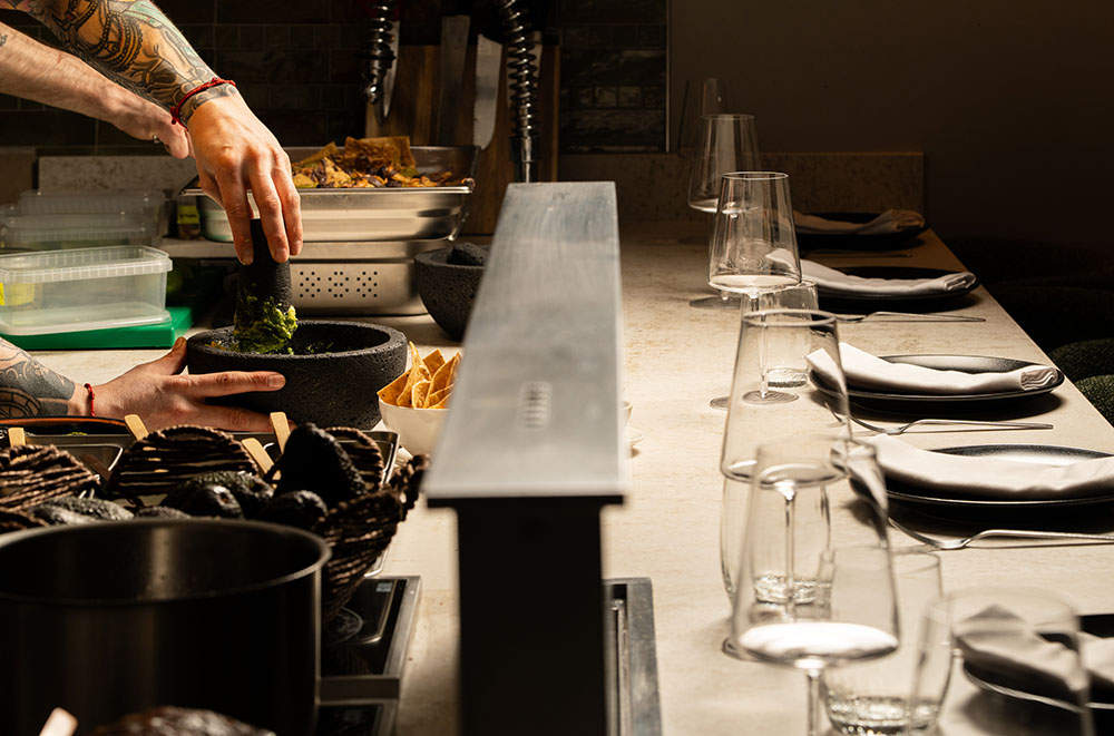 Restaurante Ōme experiencia de alta gastronomía solo para 6