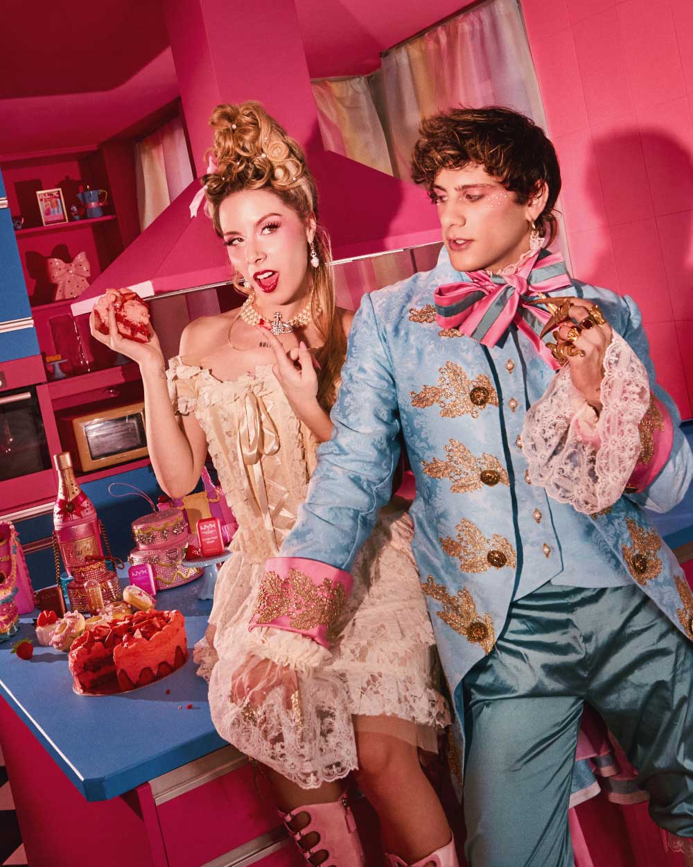 En casa de Samantha Costantini y Tote Fernández con NYX