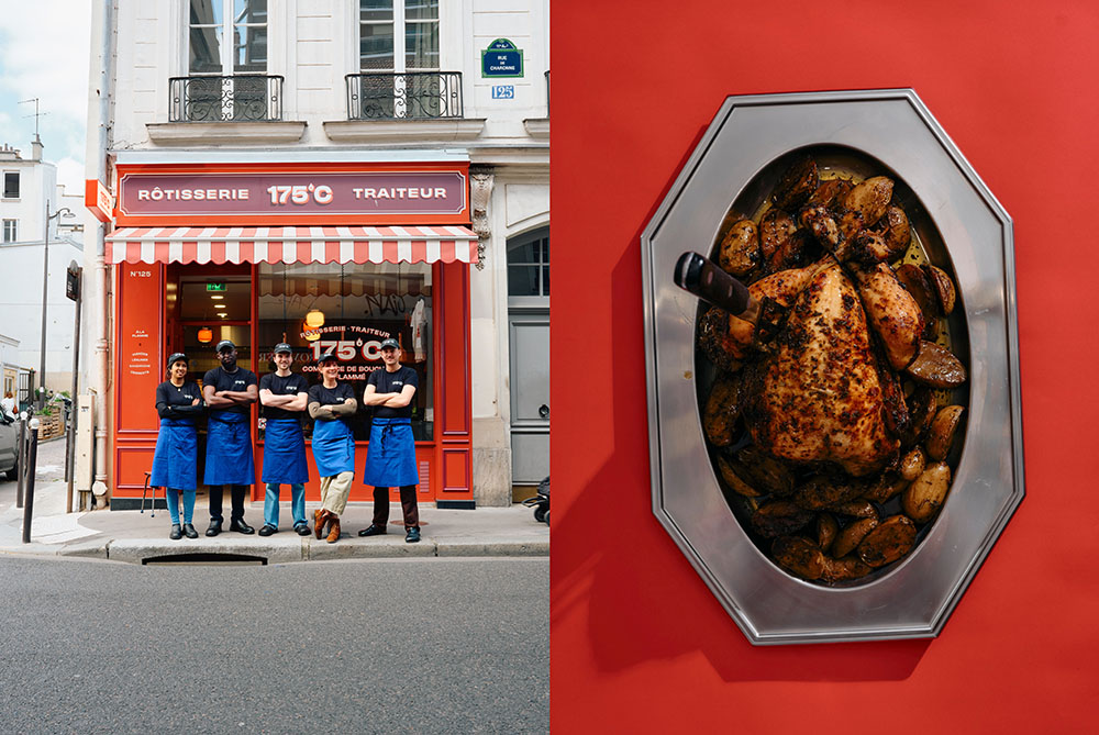 175°C, el nuevo asador de París que moderniza la rotisería