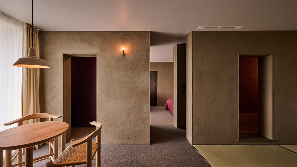 Kenta Fukunishi crea Né, un albergue-restaurante en Japón