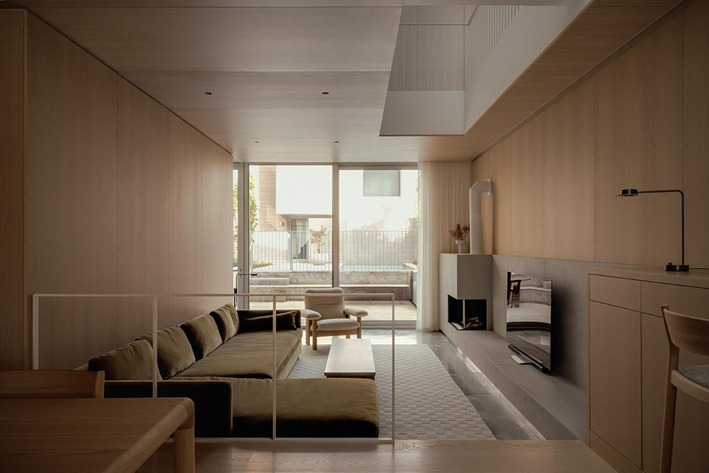 StudioAC idea Bellwoods a través de sus materiales y la luz