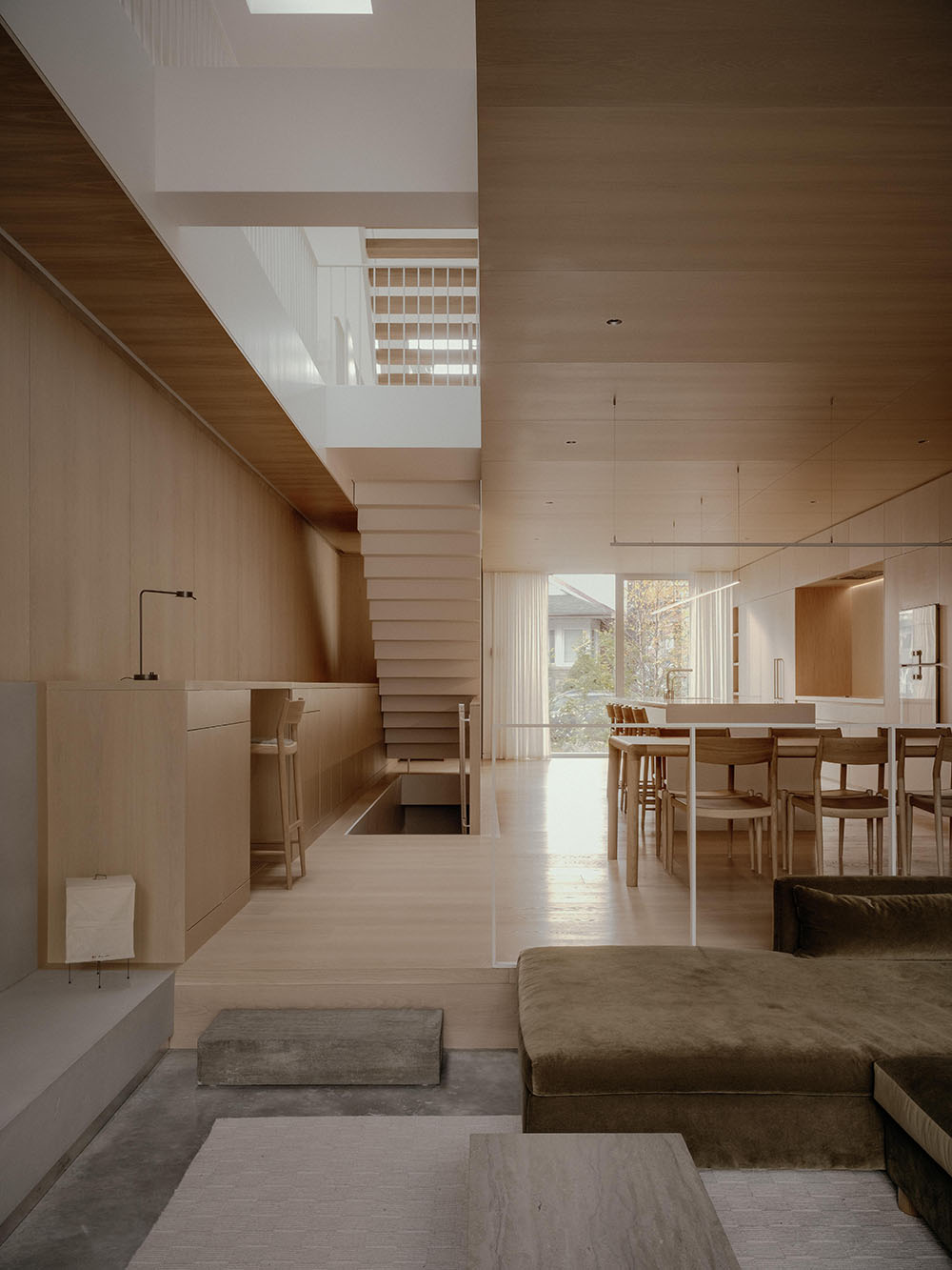StudioAC idea Bellwoods a través de sus materiales y la luz