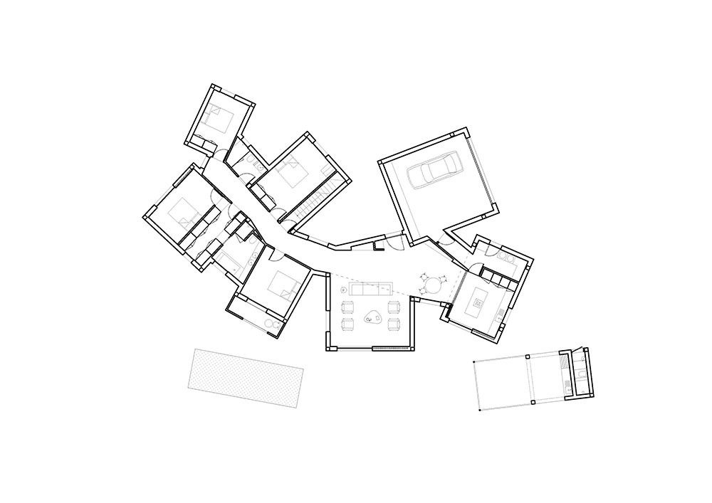 Casa AM14: la vivienda de Especie inspirada en los pueblos