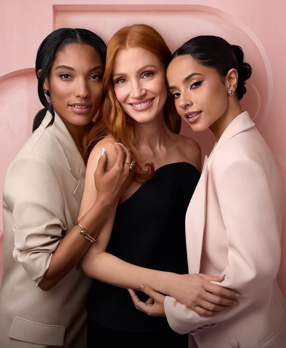 BOSS redefine la feminidad con un trío de mujeres fuertes
