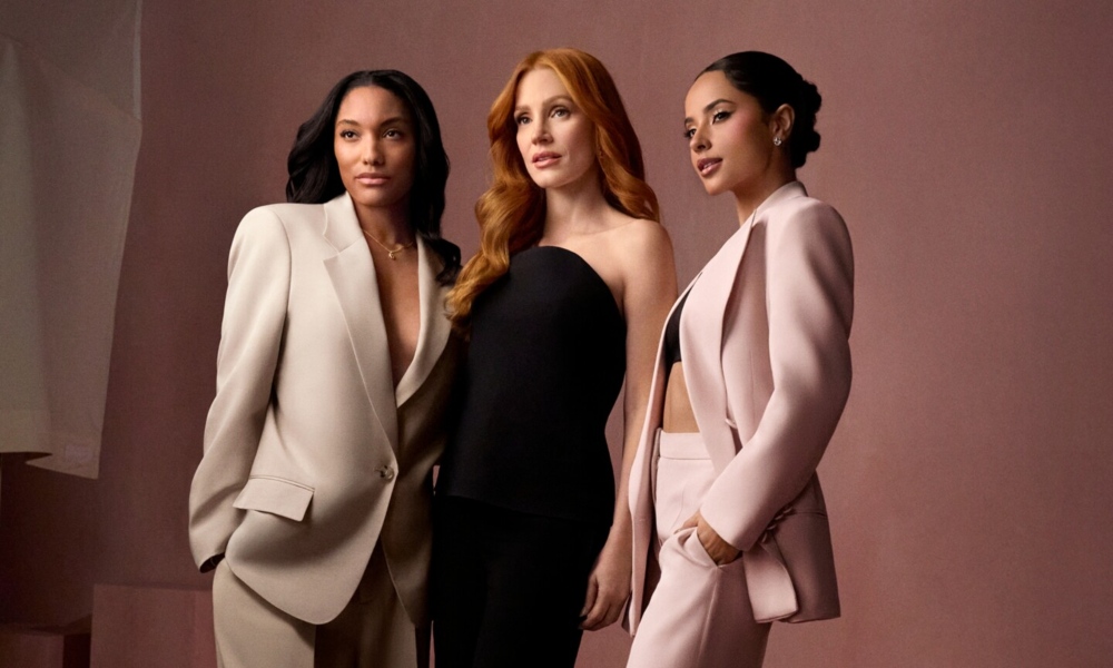BOSS redefine la feminidad con un trío de mujeres fuertes