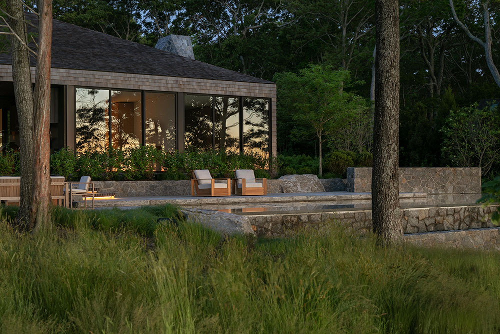 Así idea LaGuardia Design Group un jardín adaptado al lugar