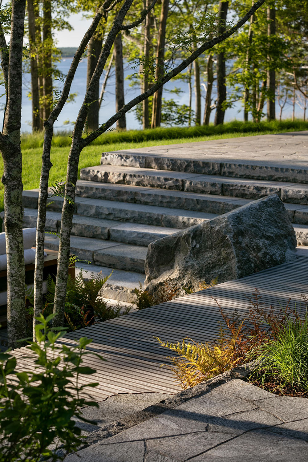 Así idea LaGuardia Design Group un jardín adaptado al lugar