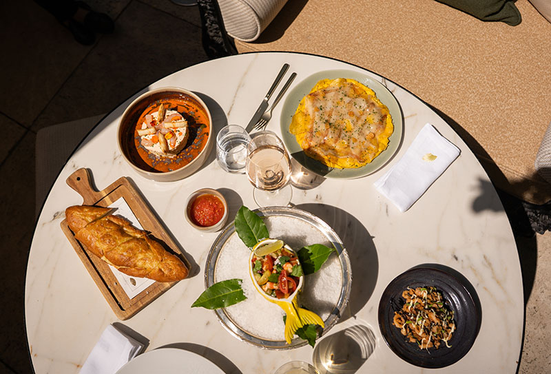 El menú degustación de Quique Dacosta en El Jardín del Ritz