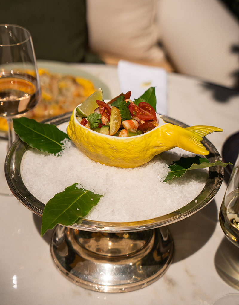 El menú degustación de Quique Dacosta en El Jardín del Ritz