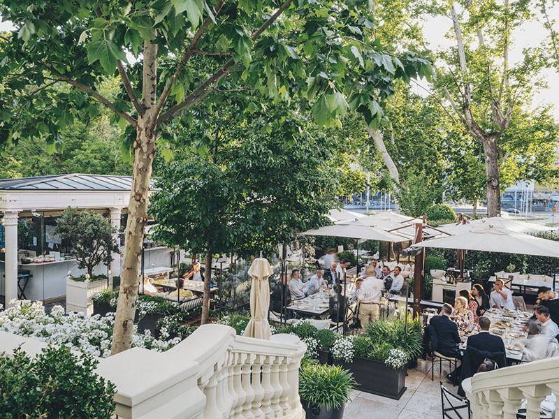 El menú degustación de Quique Dacosta en El Jardín del Ritz