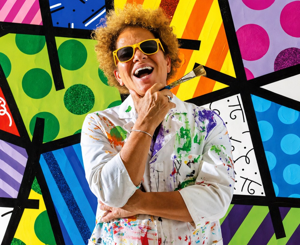 Romero Britto pinta con mucho color las mejores Skechers