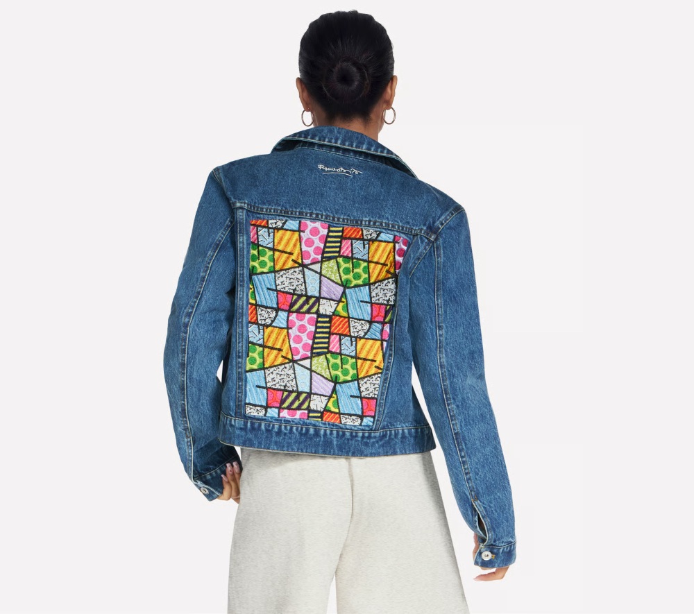 Romero Britto pinta con mucho color las mejores Skechers