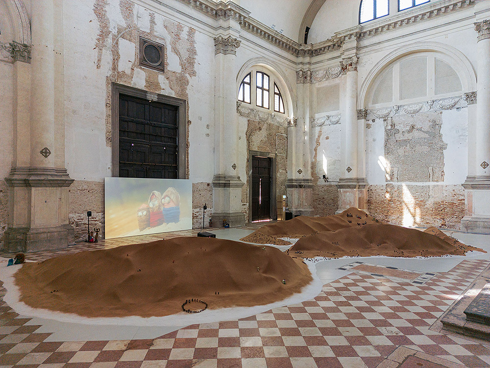 Tide of Returns: arte indígena y océanos vivos en Venecia