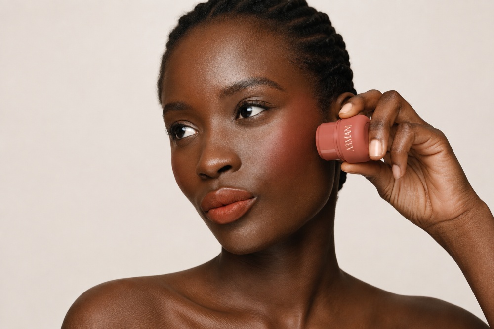 Empieza tu rutina con el colorete 2 en 1 de Armani Beauty