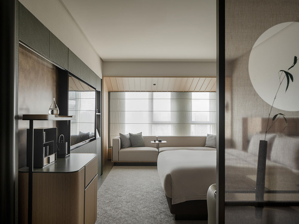 Vermilion Zhou, estudio de diseño, idea un hotel poco Grand