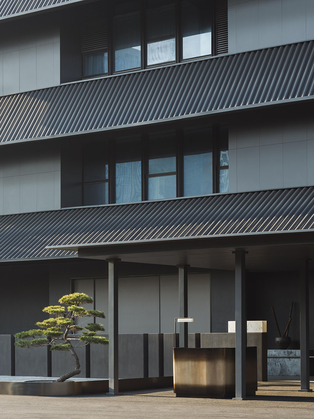 Vermilion Zhou, estudio de diseño, idea un hotel poco Grand