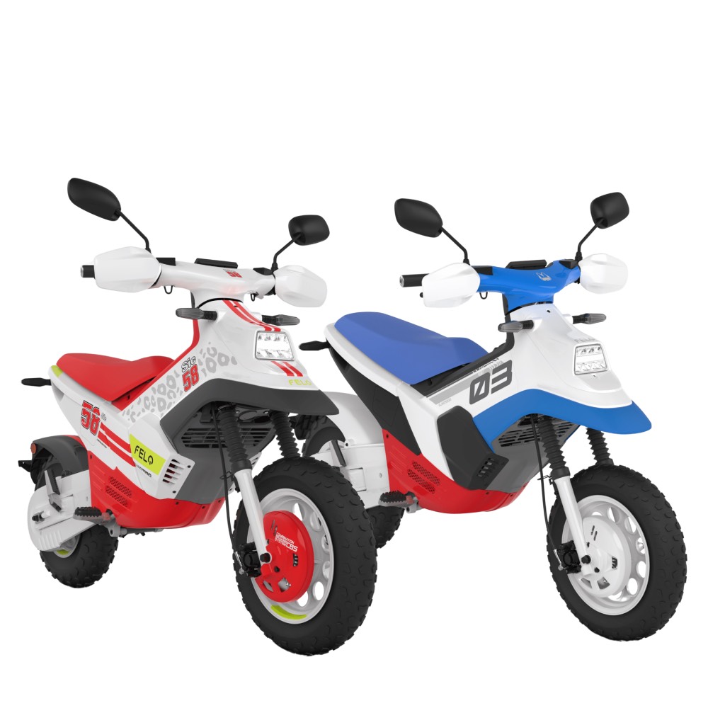 Felo FW-03: moto eléctrica con alma retro y gran autonomía