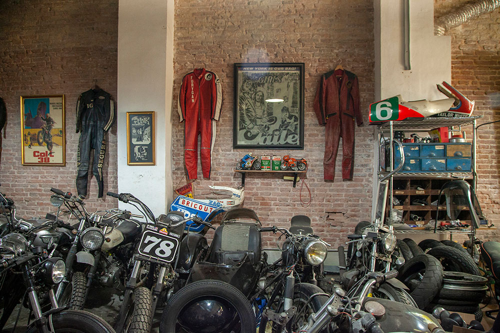 Gori de Palma, del taller de costura al taller de motos