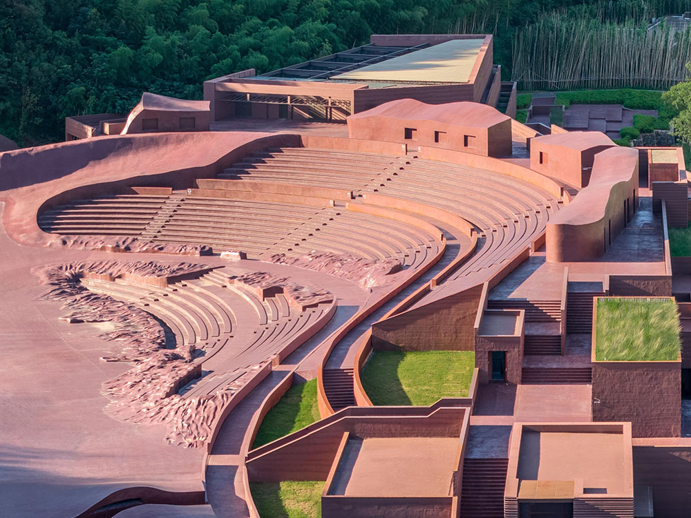 El land-art de GOA en Wuxi, China, es para los pájaros