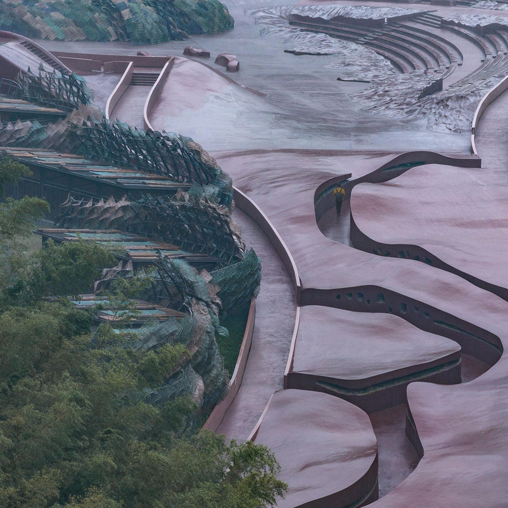 El land-art de GOA en Wuxi, China, es para los pájaros