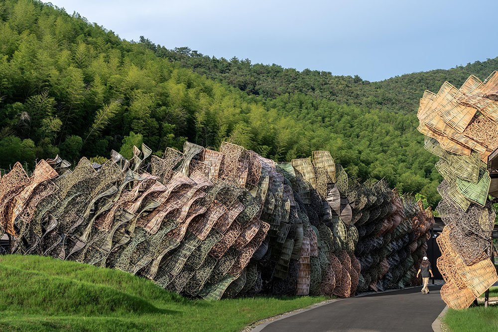 El land-art de GOA en Wuxi, China, es para los pájaros