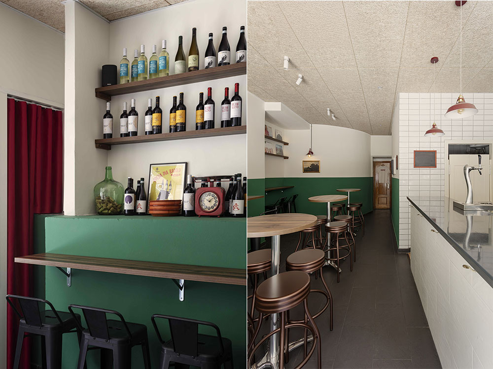 Sgab!, la trattoria moderna diseñada por Estudio Booma