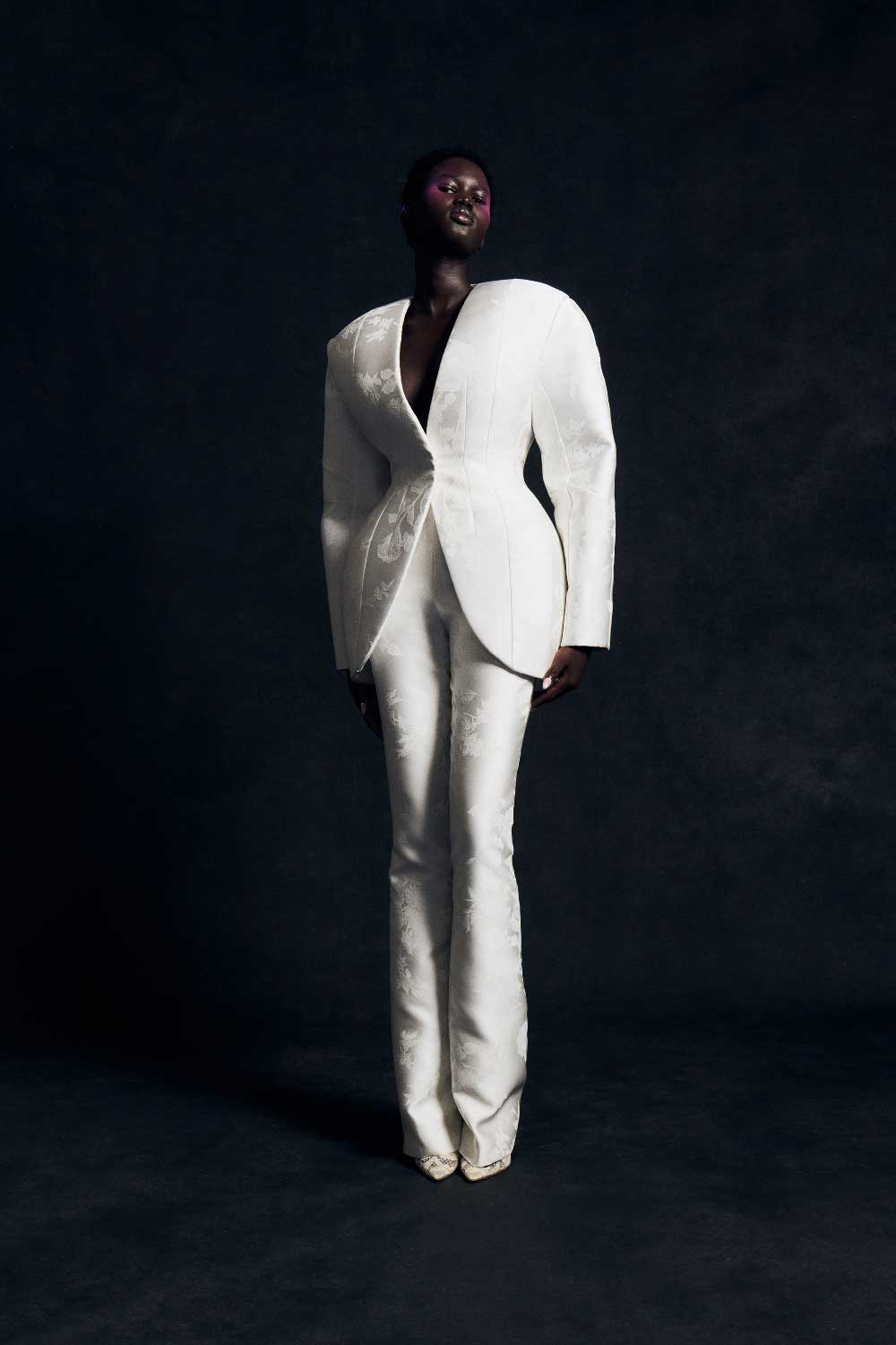Harris Reed SS27: el volumen escultórico reina en Londres